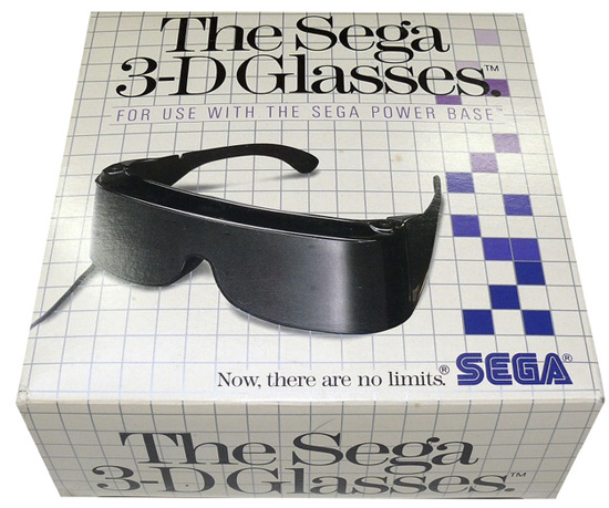 Gafas 3D de SEGA... No son demasiado diferentes a las actuales